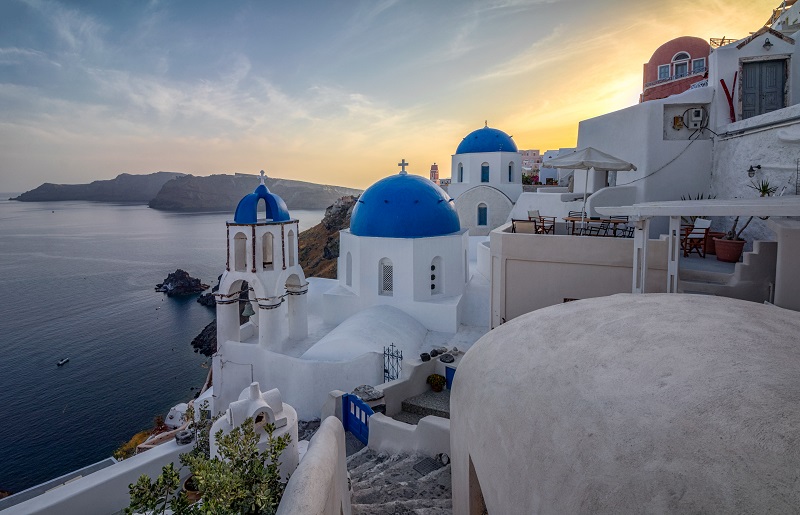 Santorini Greece Sunset